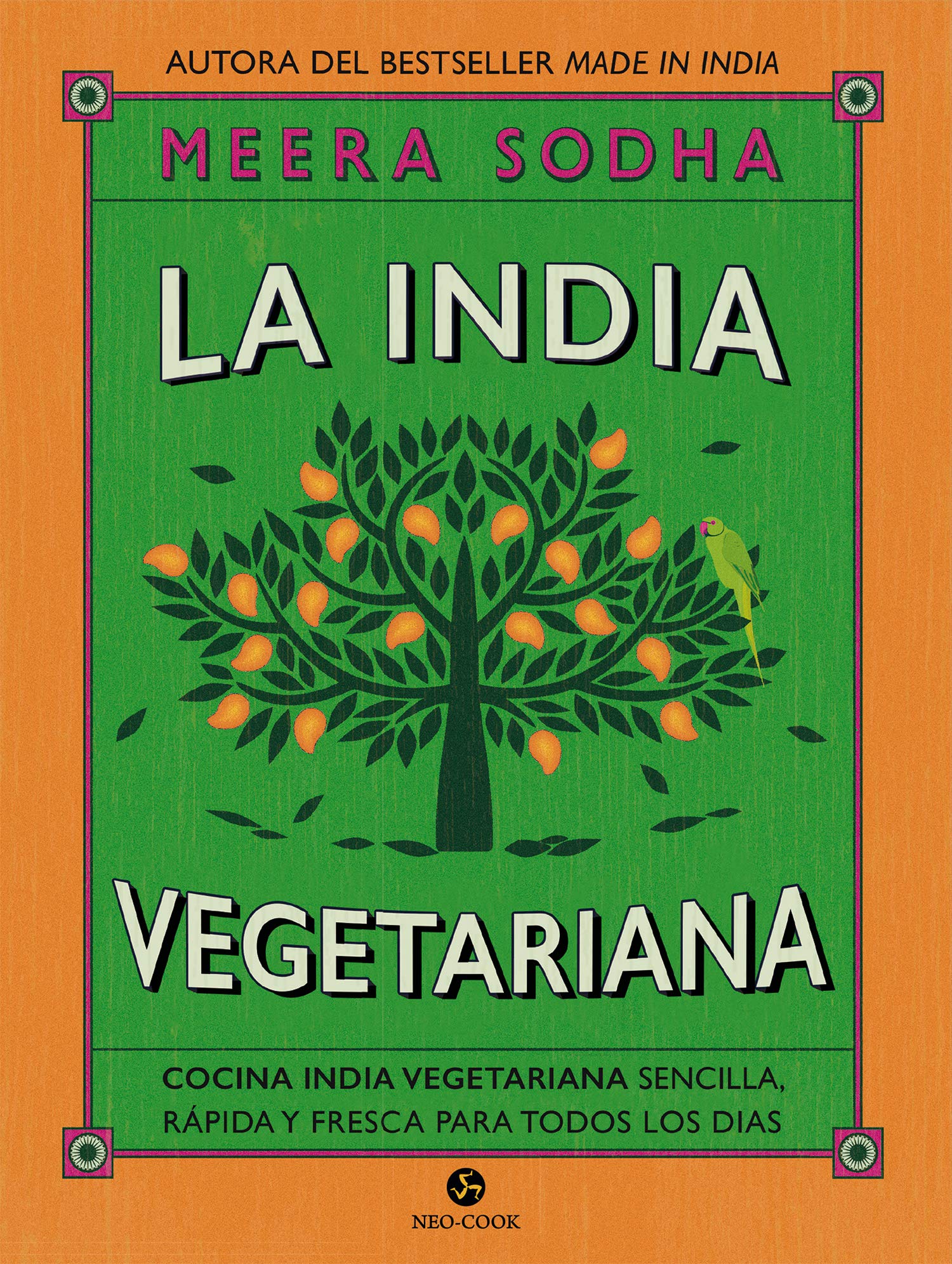  Libro - La india vegetariana - edición especial - libro curioso