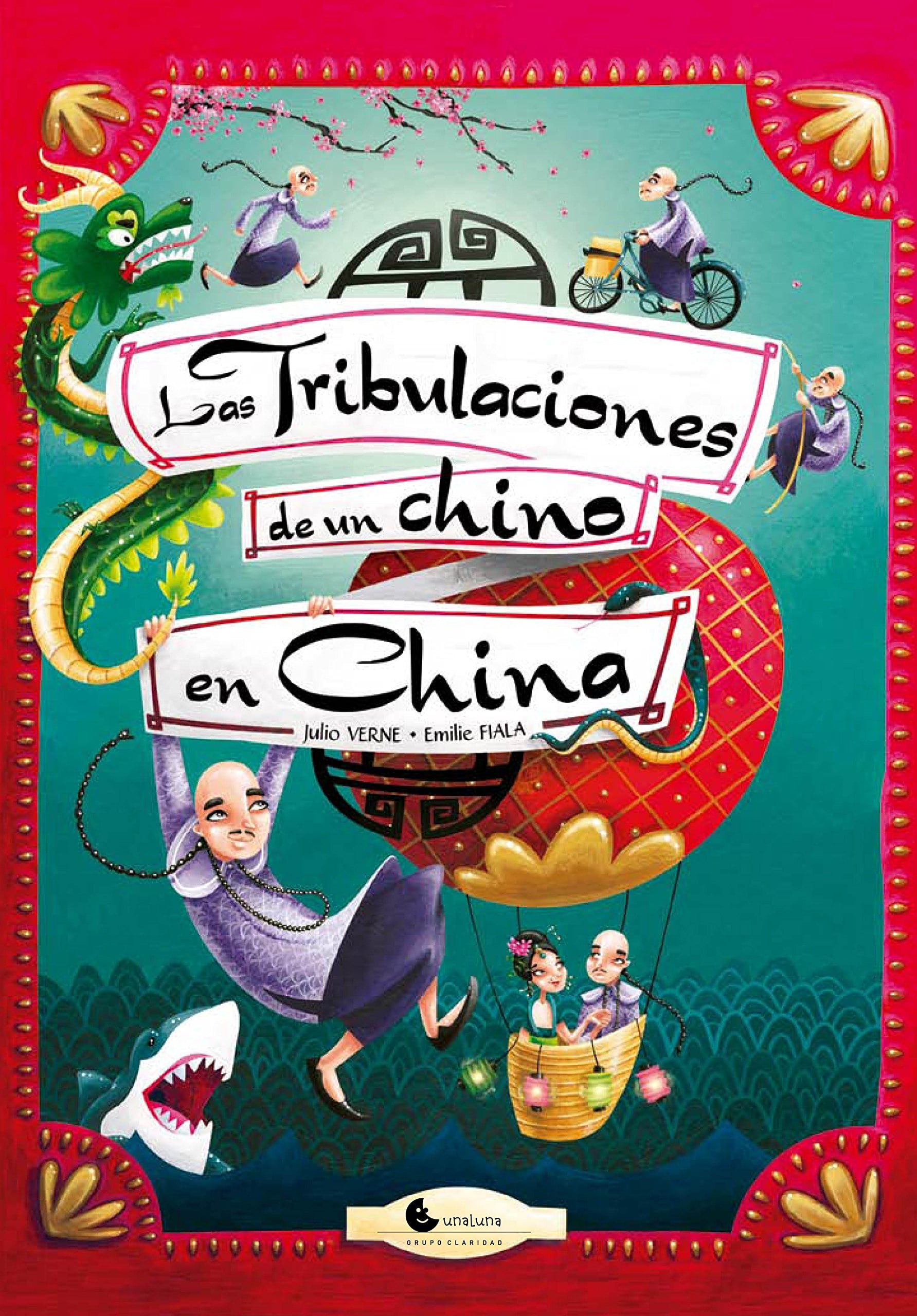  Libro - Las tribulaciones de un chino en China - edición especial - libro curioso